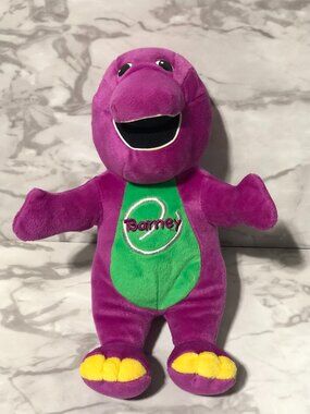 2000 eSpecially My Barney Hasbro Playskool Plush Sings Interactive Works Video